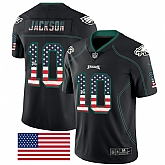 Nike Eagles 10 DeSean Jackson Black USA Flash Fashion Limited Jersey Dyin,baseball caps,new era cap wholesale,wholesale hats